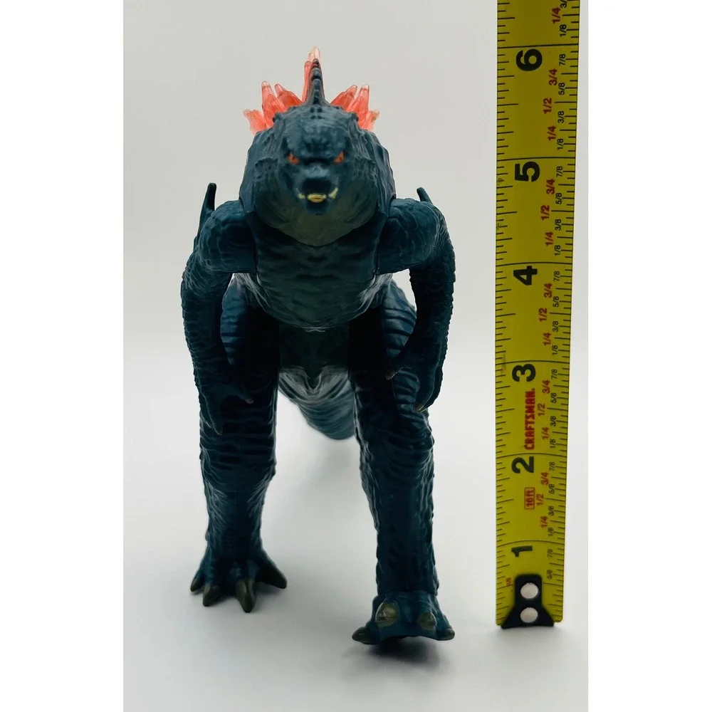 Playmates Godzilla Action Figure Blue with Orange Fins 35200 35795 6 Inch Toy